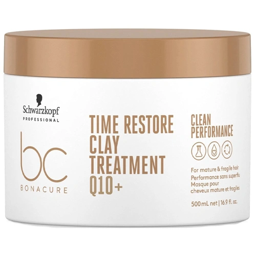 Schwarzkopf Q10 Time Restore Clay Treatment 500ml főképe